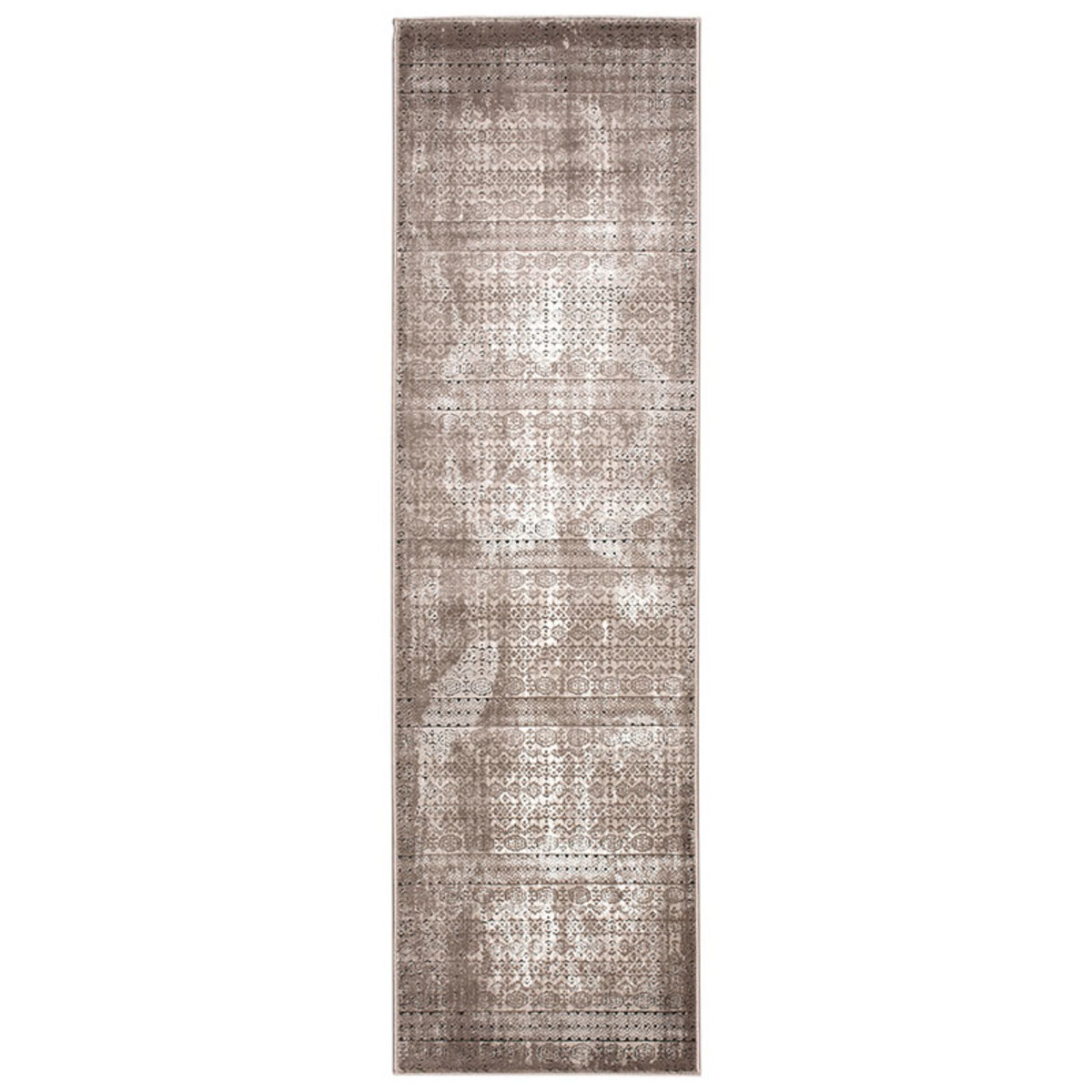 Marrakech Style Rug in Ash, 226 x 66cm