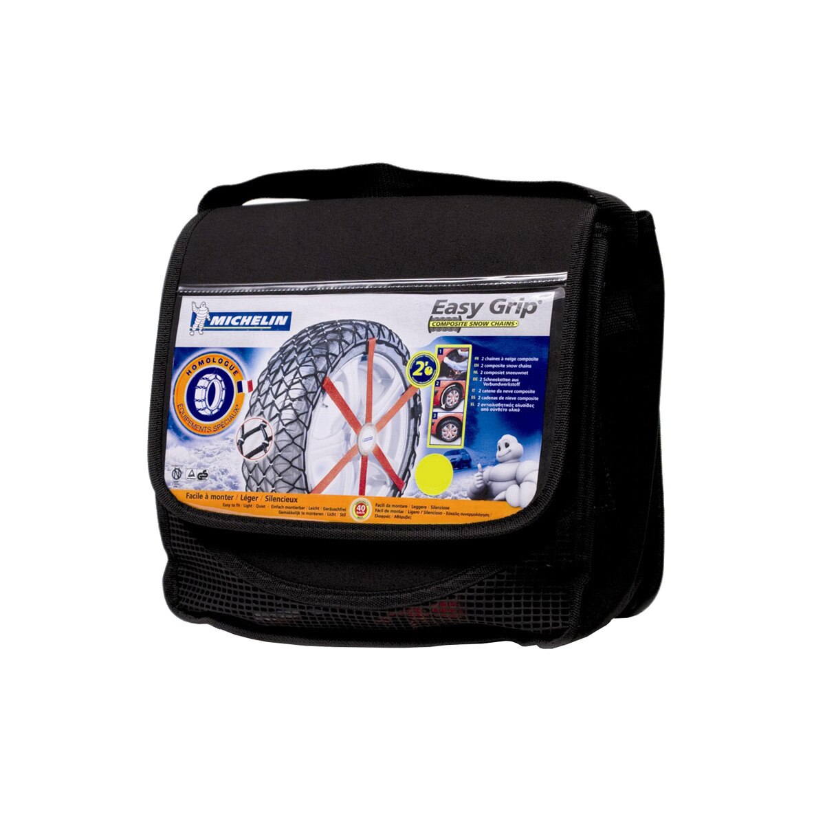 16" Michelin Easy Grip Composite Snow Chains for 4WD Cars with 215/65