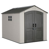Lifetime 7ft x 9ft 5" (2.1 x 2.8m) Outdoor Storage Shed with Windows