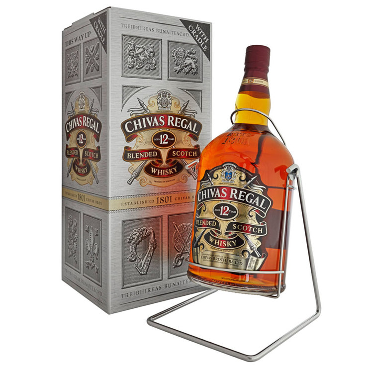 Chivas Regal 4 5l 12 Year Old Blended Scotch Whisky Costco Uk