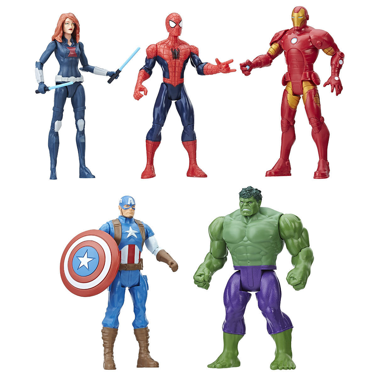 6" (15.2 cm) Marvel Superheroes Assortment - 5 Pack - Marvel Heroes (4+ Years)