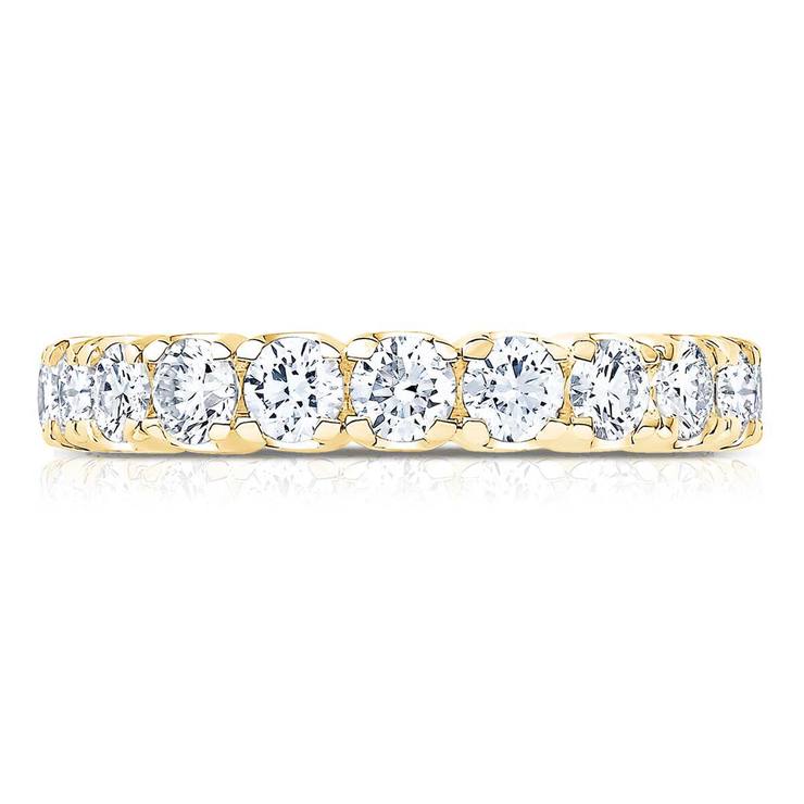 2.00ctw Round Brilliant Cut Diamond Eternity Ring, 18ct Yellow Gold