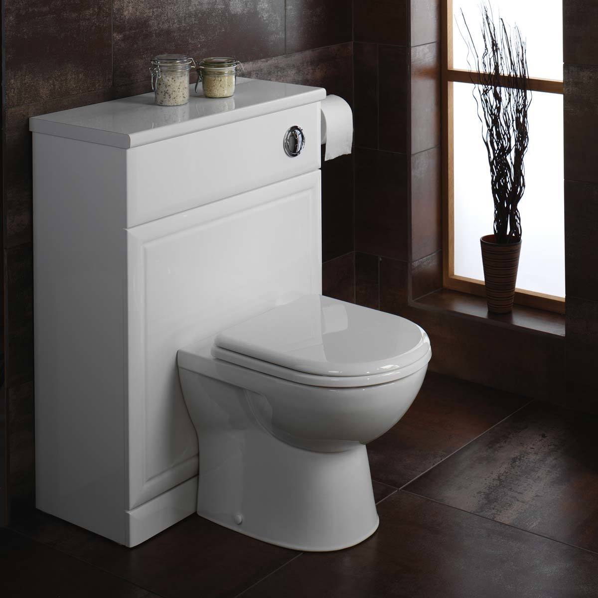 Tavistock Micra Back To Wall Toilet with Soft Close Seat Model