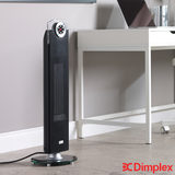 Dimplex Studio G 2.5kW Fan Heater, Black