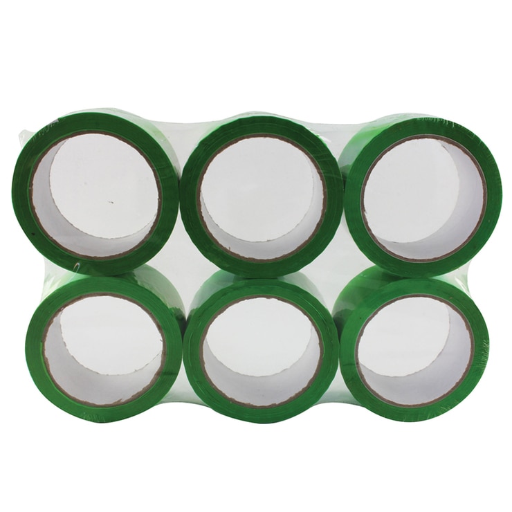Polypropylene Tape 50mm x 66m Green MA99711 Costco UK