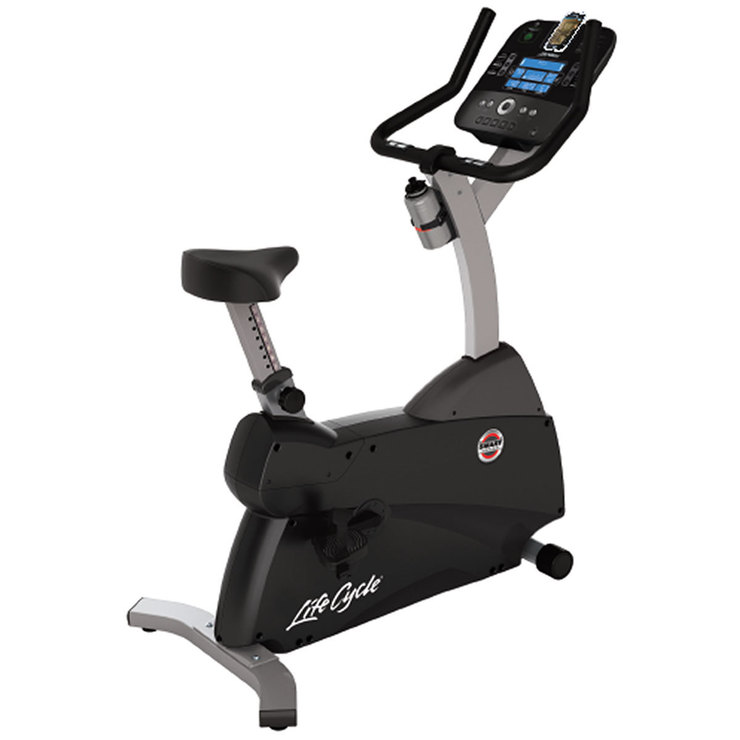 Installed Life Fitness C1 Upright Lifecycle Exercise Bike with Smart Console Costco UK