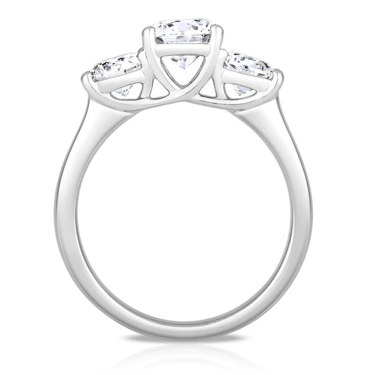 2.00ctw Round Brilliant Cut Diamond 3 Stone Ring, Platinum 2.00ctw Round Brilliant Cut Diamond 3 Stone Ring, Platinum