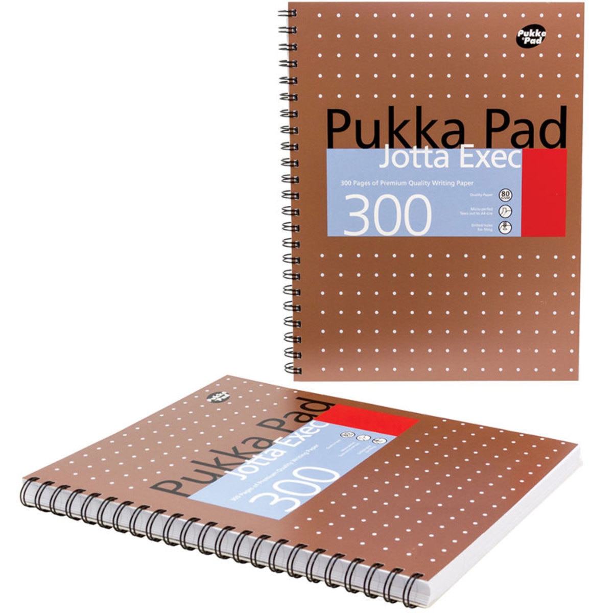 Pukka Pads A4 Wirebound Executive Jotta 80gsm 300 pages Pack of 12