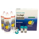 Bausch & Lomb EasySept Peroxide Solution, 3 x 360ml (3 Months Supply)
