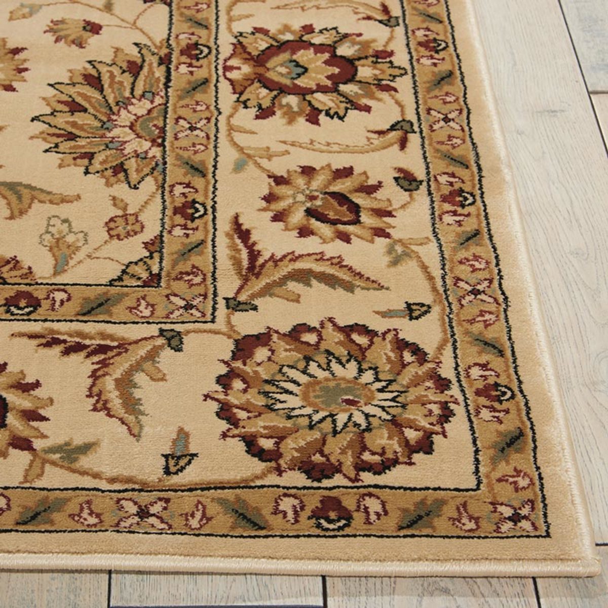 Persian Influenced Rug in Ivory Runner Costco UK