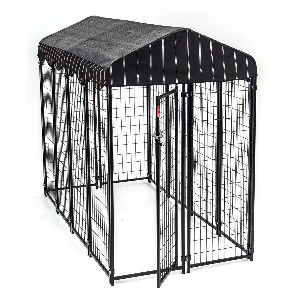 outdoor kennel with cover