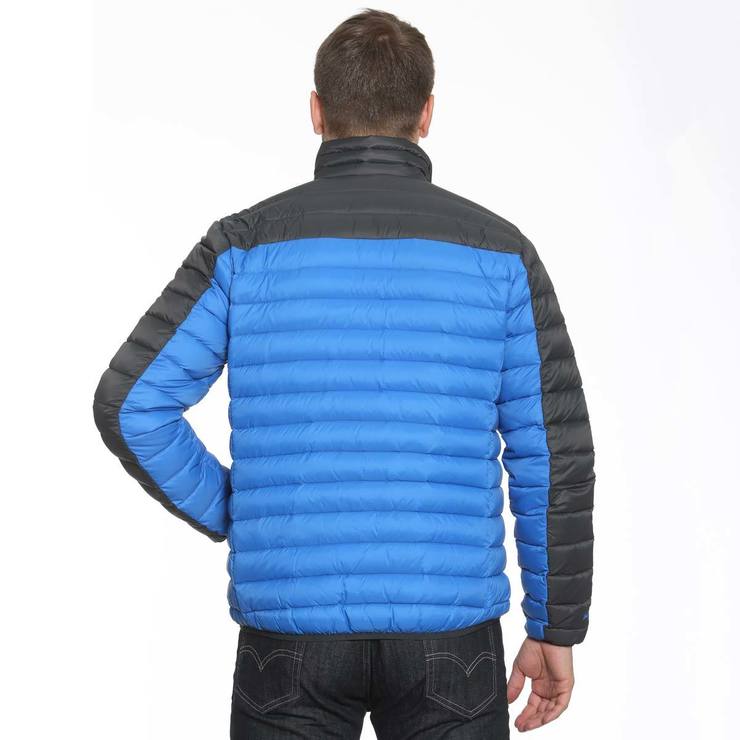 Gerry Men's Light Weight Sweater Down Jacket, Slate / Blue Small
