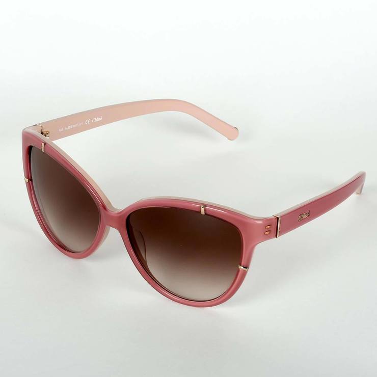 Chloe Pink Sunglasses with Brown Lenses, CE620S664 Costco UK