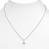 1.00ct Round Brilliant Cut Diamond Solitaire Pendant, Platinum