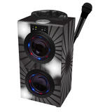 Lexibook Karaoke Machine with Microphone in Black (8-14 Years)