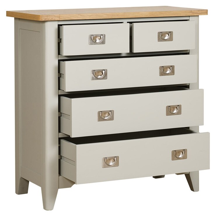 Bordeaux Painted 5 Drawer Chest Costco UK