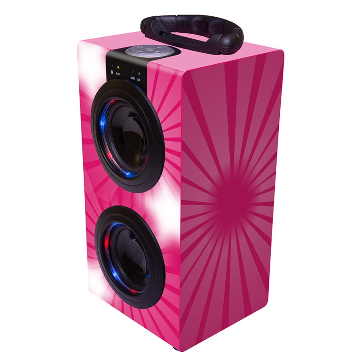Lexibook Karaoke Machine with Microphone in Pink (8-14 Years)