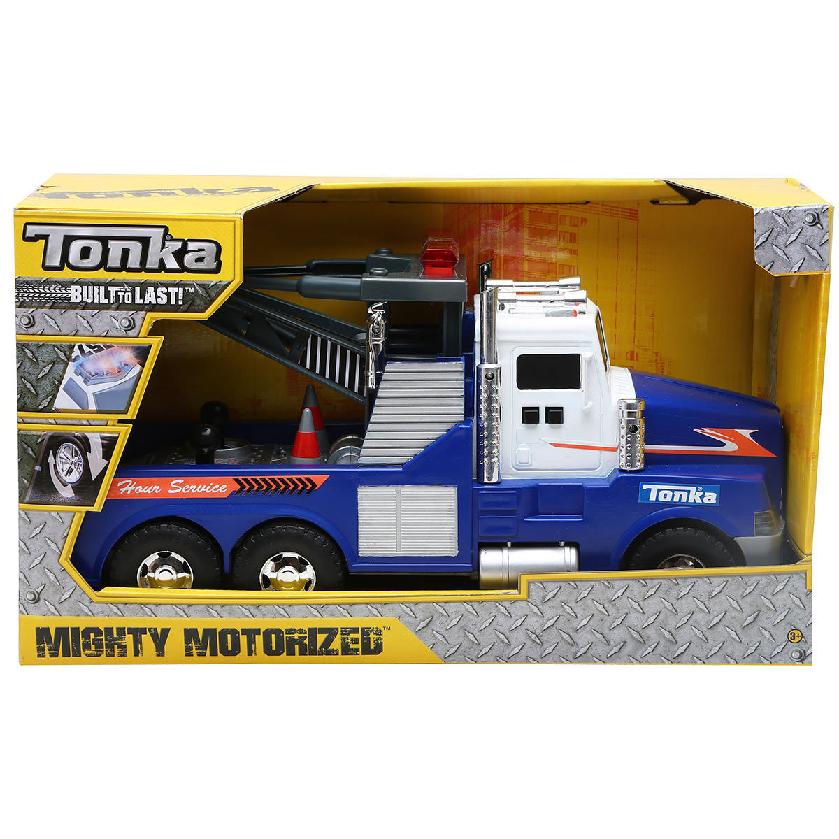 6.5 Inch (16.5cm) Tonka Mighty Motorised - Tow Truck (3+ Years)
