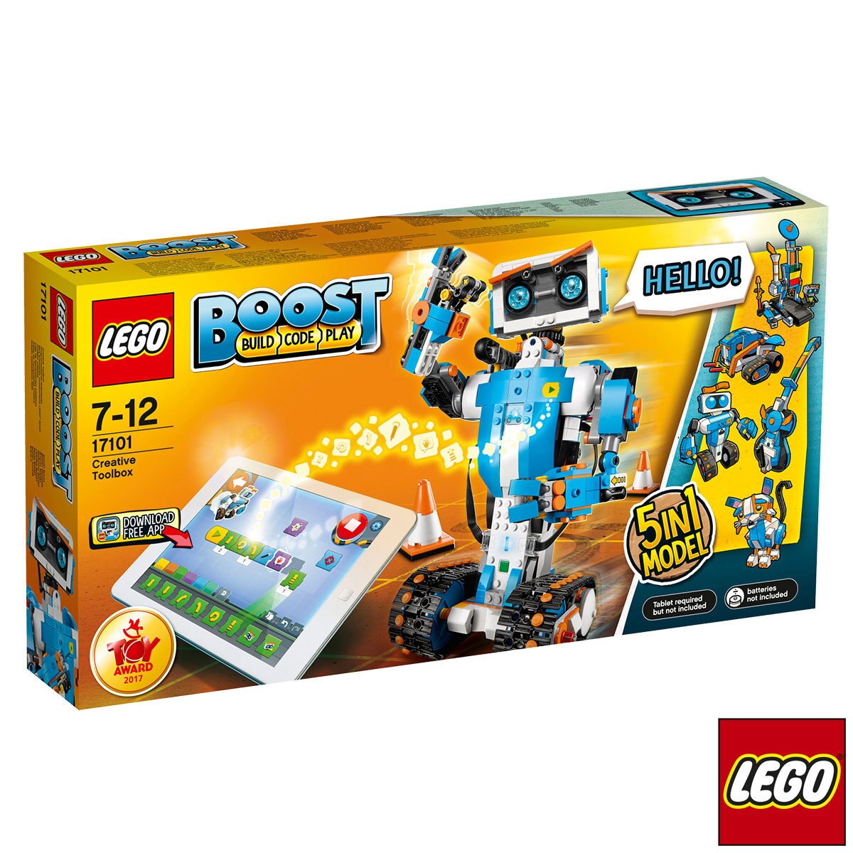 LEGO BOOST Creative Toolbox - Model 17101 (7-12 Years)