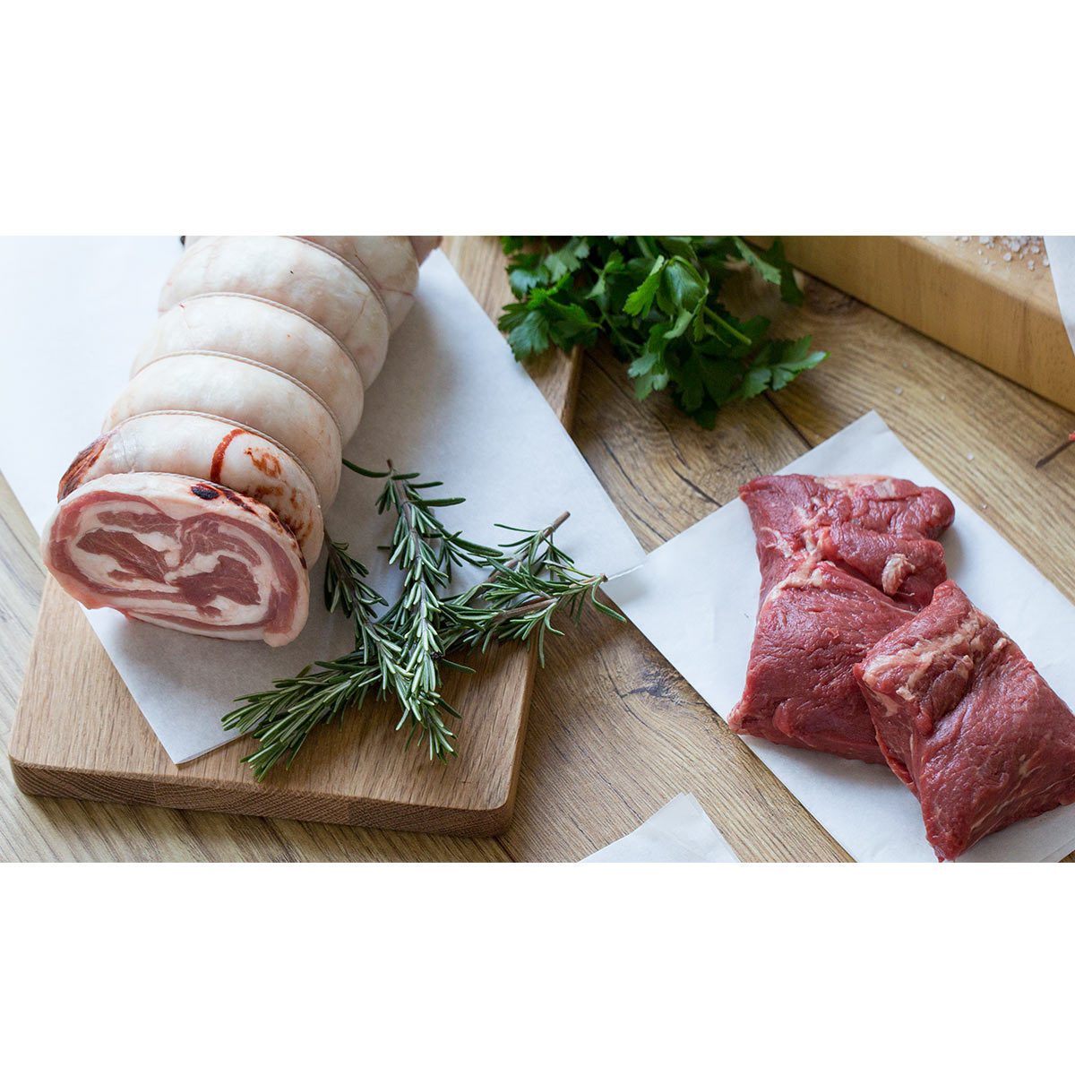 Eversfield Organic Family Beef and Lamb Box, 4.33kg