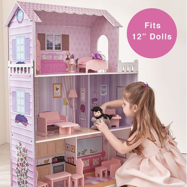 teamson fancy mansion dollhouse