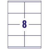 Avery Laser Parcel Labels 67.7 x 99.1mm,  L7165-500, Pack of 4000