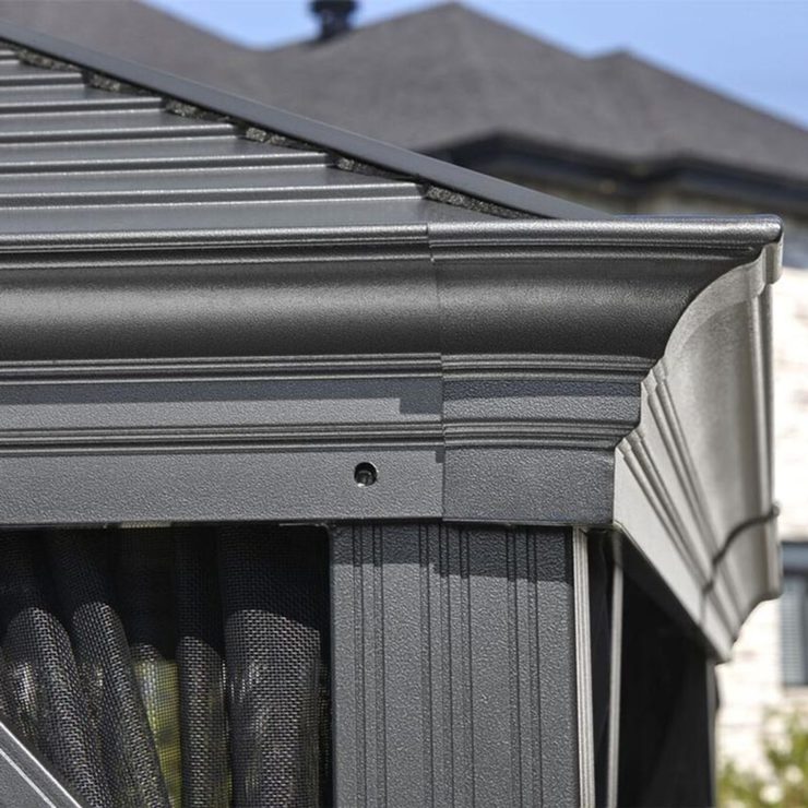 Sojag Mykonos 10ft x 12ft (3.05 x 3.65m) Aluminium Frame Sun Shelter