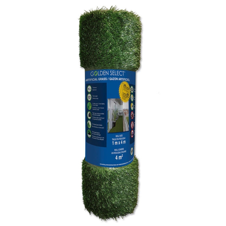 Golden Select Chelsea 4m² (4 x 1m) Artificial Grass Costco UK