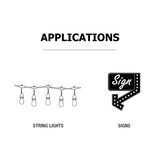 Feit 24 Pack Replacement Bulbs for Feit LED String Lights
