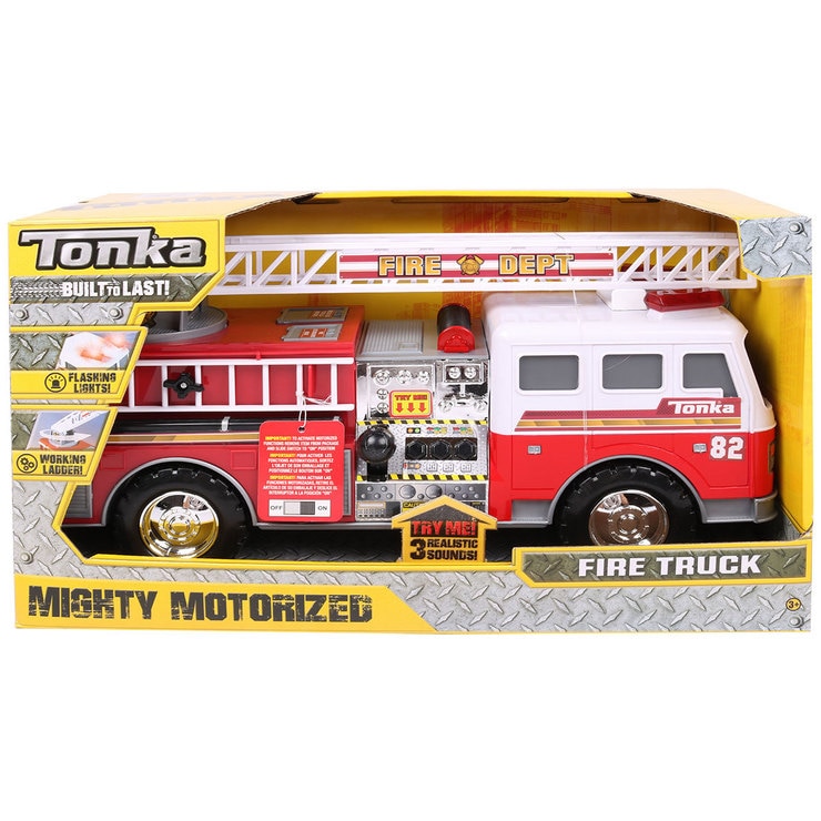 6.5 Inch (16.5cm) Tonka Mighty Motorised - Fire Engine (3+ Years)
