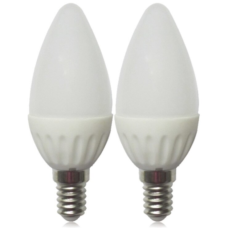 Conglom Luminus LED B11 Dimmable Frosted Candle Bulbs 2 Pack Costco UK