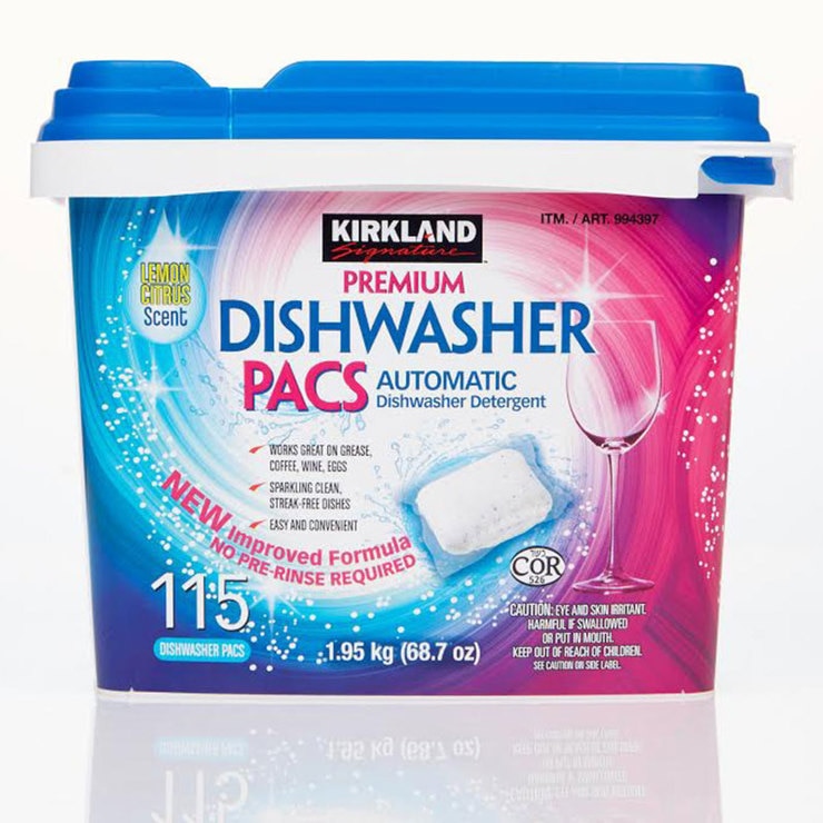 Kirkland Signature Dishwasher Tablets, 115 Pack | Costco UK