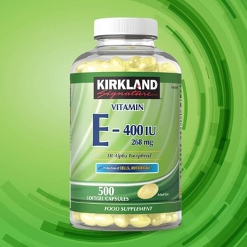 Kirkland Signature Vitamin E 268mg, 500 Softgel Capsules