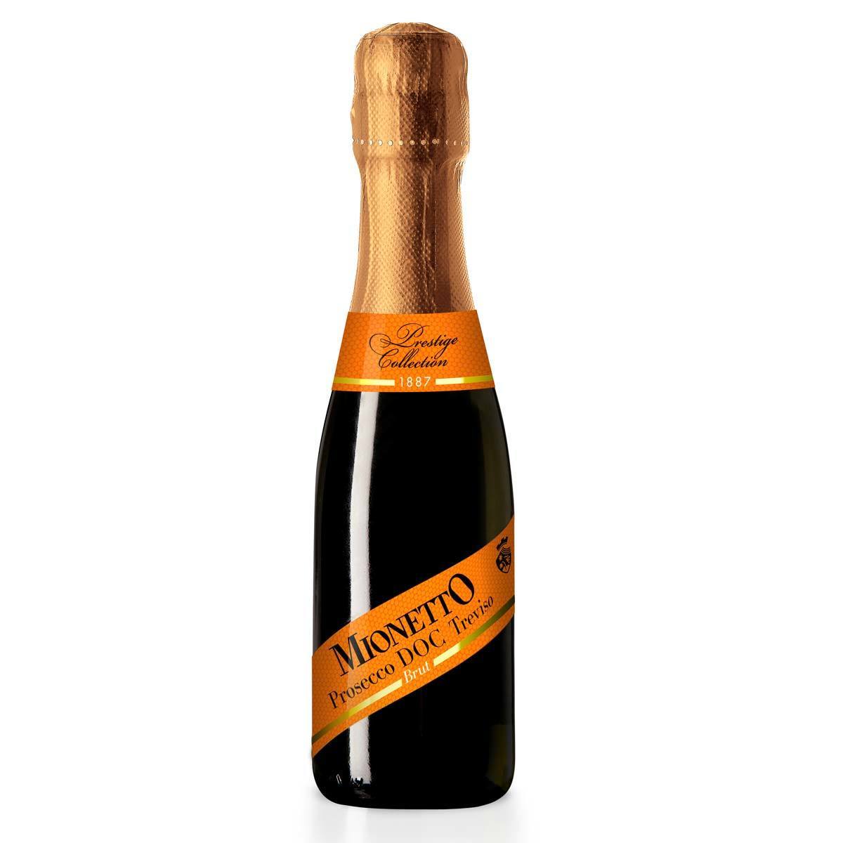 Mionetto Mini Prosecco DOC Treviso Brut, 12 x 20cl