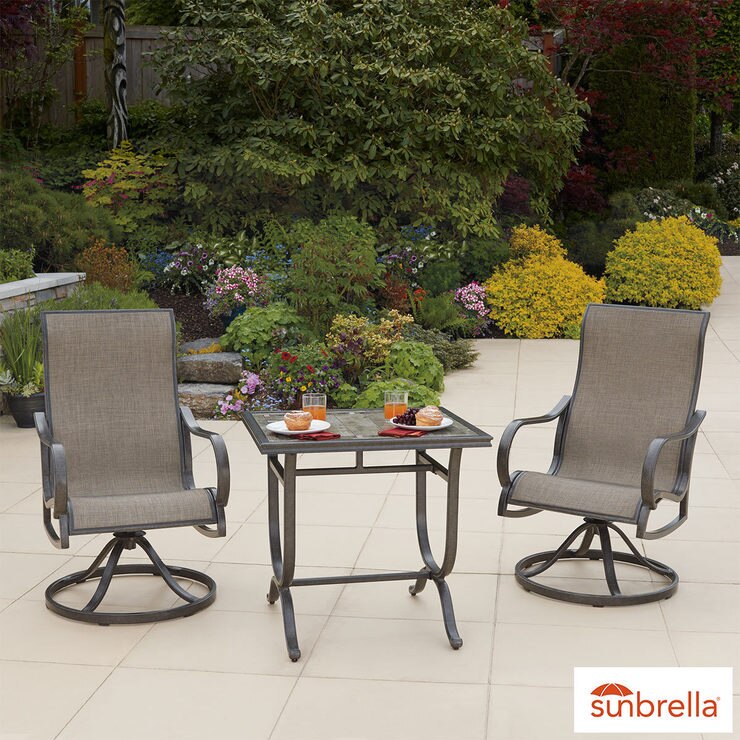 agio montgomery 3 piece sling bistro set costco uk
