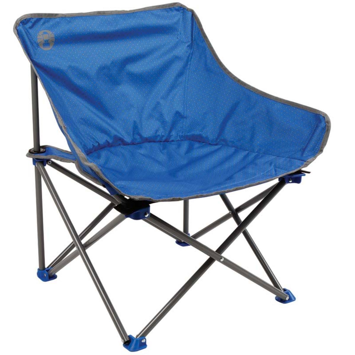 Coleman Kickback Moon Chair in Blue