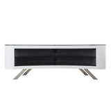 AVF Bay Affinity Curved 1500 TV Stand for TVs up to 70", Gloss White