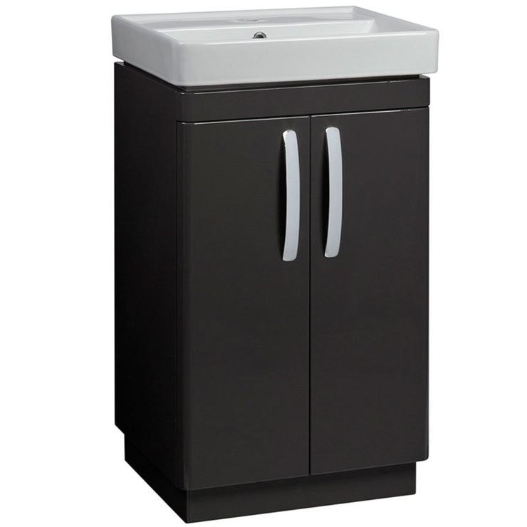 Tavistock Compass 500 Free Standing Vanity Unit with Basin in 3 Colours
