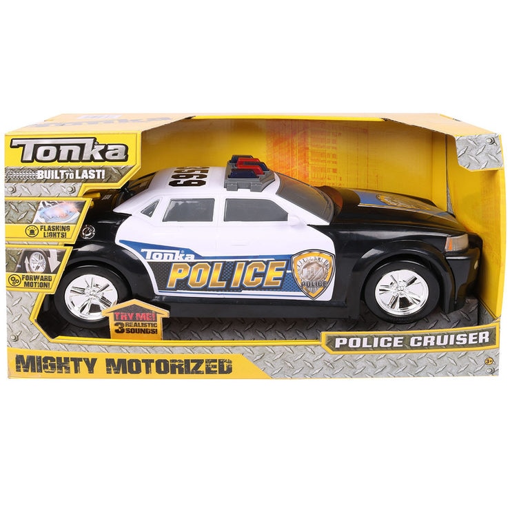 6.5 Inch (16.5cm) Tonka Mighty Motorised - Police Cruiser (3+ Years) 6.5 Inch (16.5cm) Tonka Mighty Motorised - Police Cruiser (3+ Years)