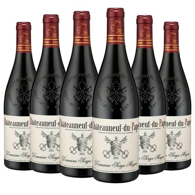 Domaine Serge Magni de Marqui Chateauneuf Du Pape 2009, 6 x 75cl Case Domaine Serge Magni de Marqui Chateauneuf Du Pape 2009, 6 x 75cl Case