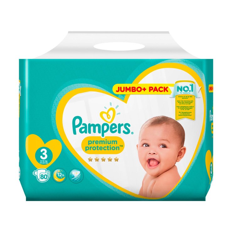 pampers premium protection size 3 80 jumbo pack costco uk pampers size guide