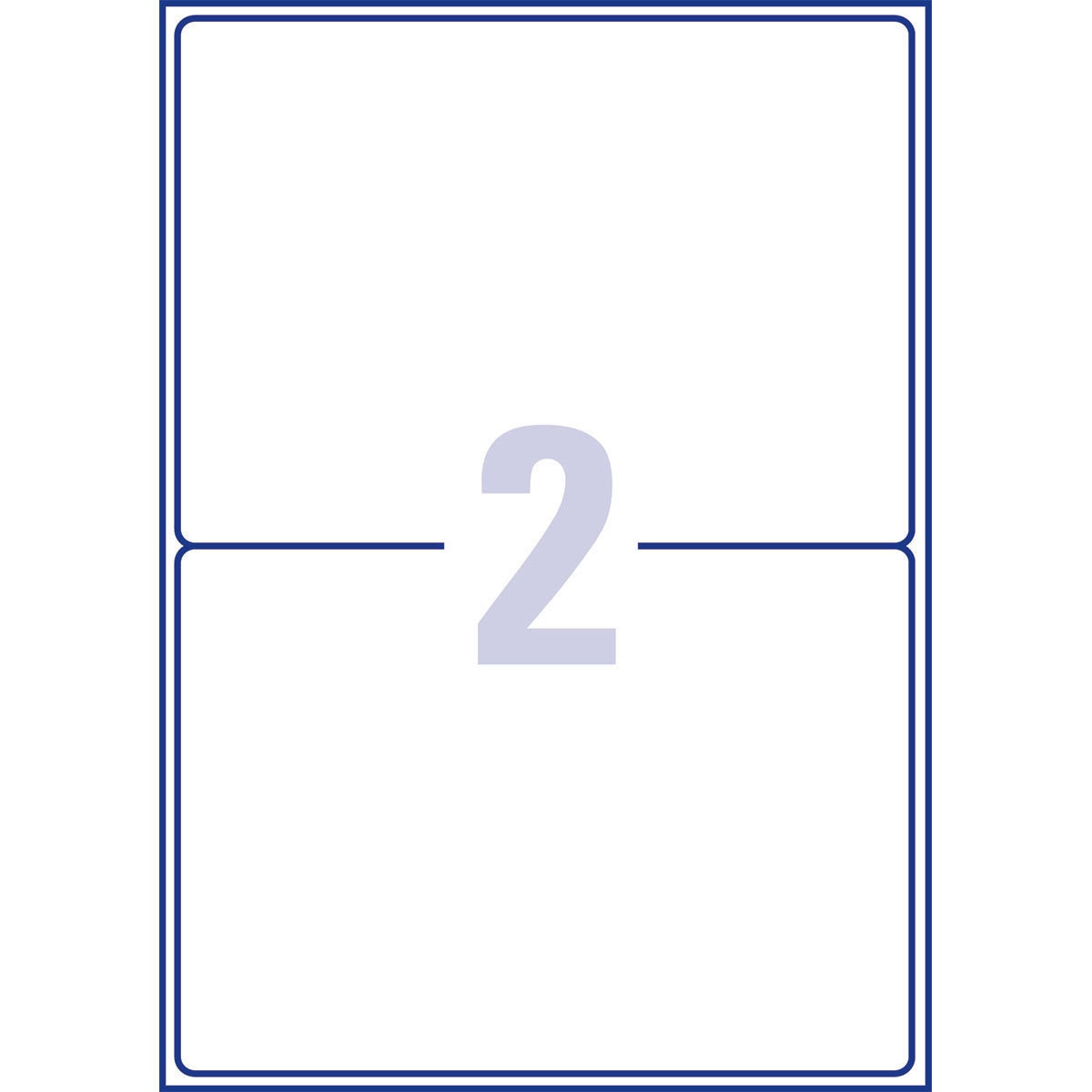 Avery Laser Parcel Labels 143.5 x 199.6mm, L7168250, Pack of 500