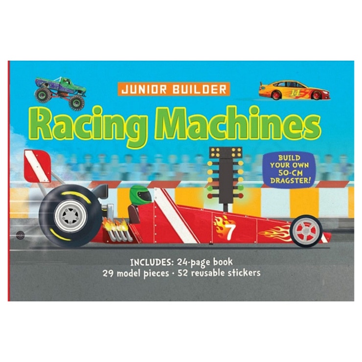 Junior Builder Kits including Hardback Book, Model Pieces and Stickers - Rescue Vehicles Junior Builder Kits including Hardback Book, Model Pieces and Stickers - Rescue Vehicles