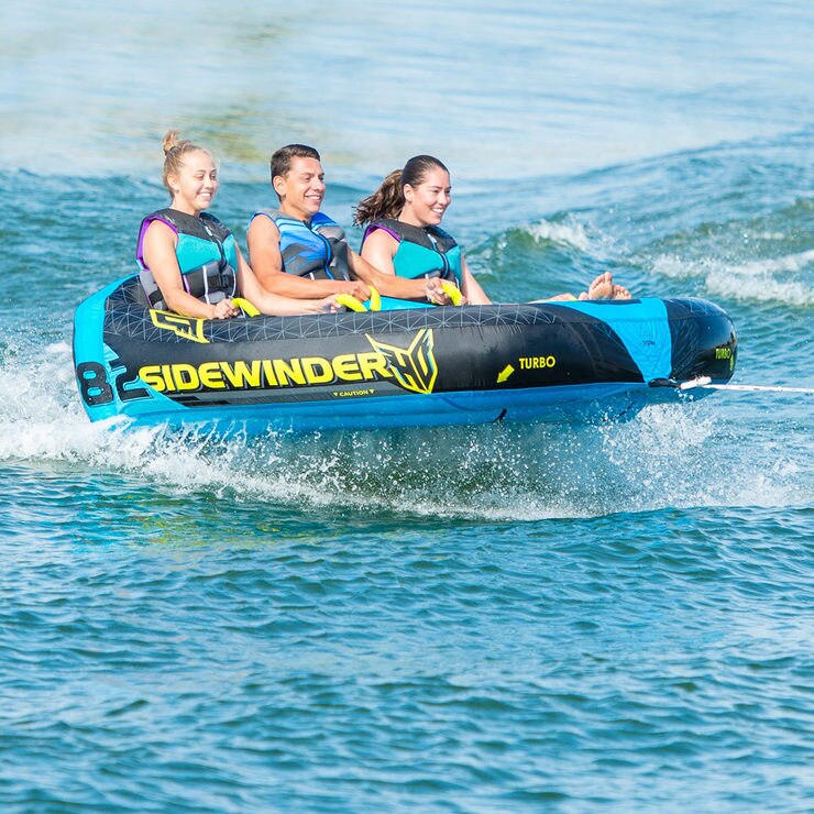 ho boat tubes ho sports sidewinder 3 person towable tube with rope ho boat tubes ho sports sidewinder 3 person towable tube with rope