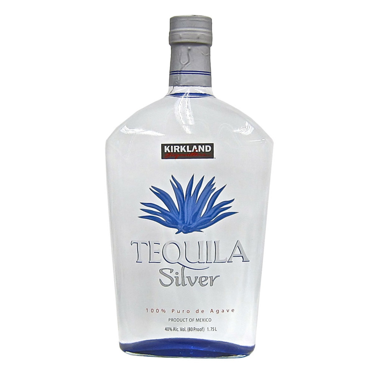 Kirkland Signature Silver Tequila 100 Agave, 1.75cl Costco UK