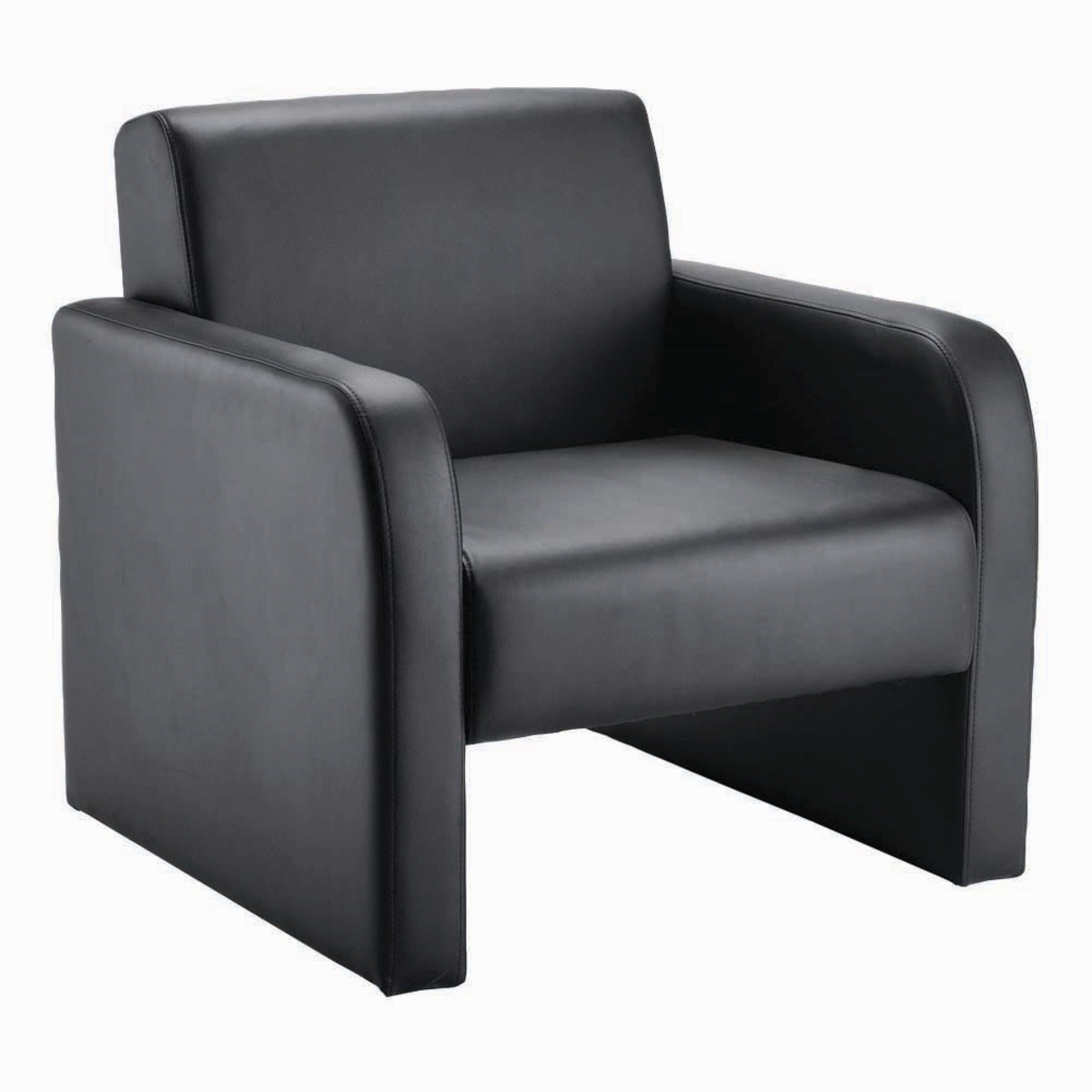 Arista Black Reception Chair Flat Pack Costco Uk