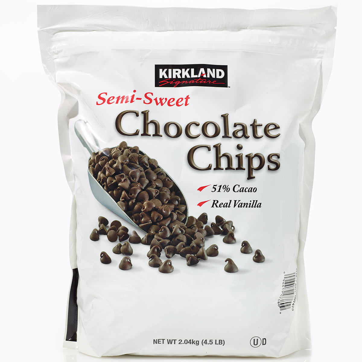 Kirkland Signature Chocolate Chips, 2.04kg