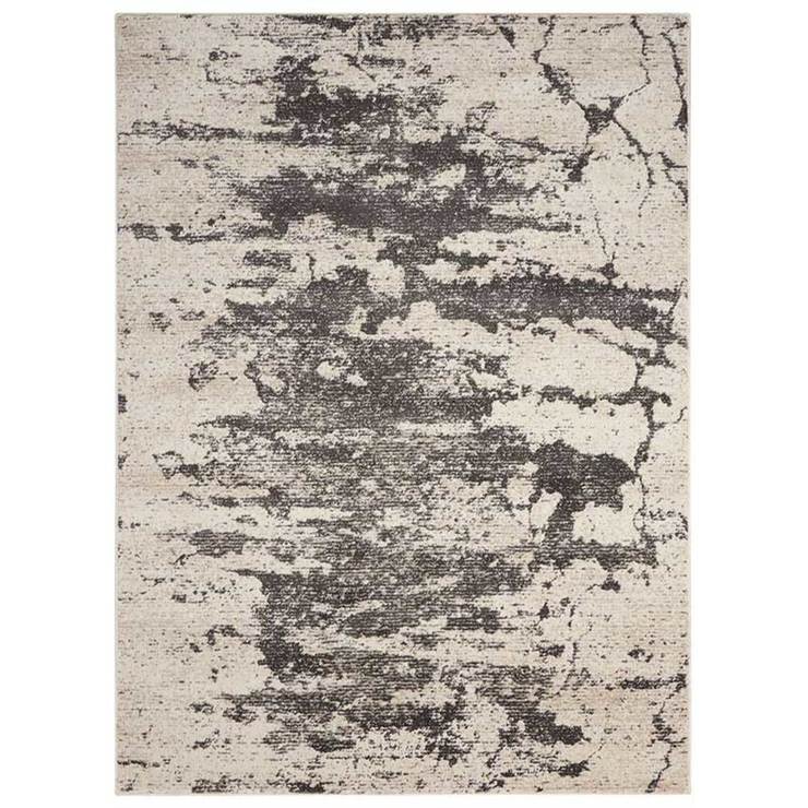 Twilight Rug in Ivory Grey, 175 x 114cm Costco UK