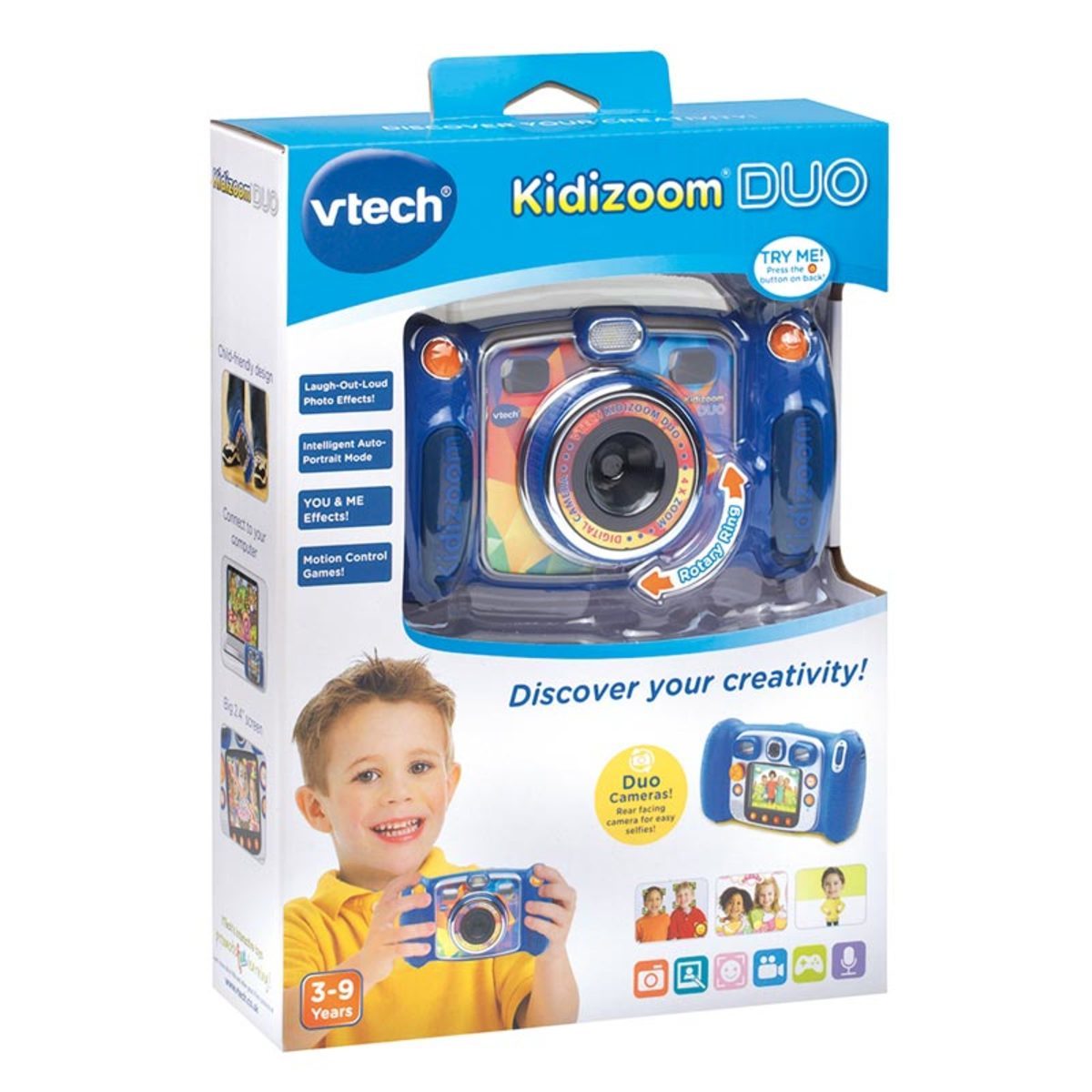 Vtech Kidizoom Duo Camera in Blue (3+ Years)