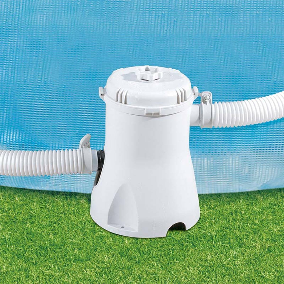 Summer Waves 10ft  (3.05 m) Quick Set Ring Pool + Water Filter Pump + Cover